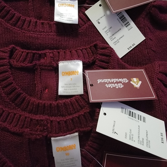 Girl's Sweater Bundle of 3 - Picture 7 of 8